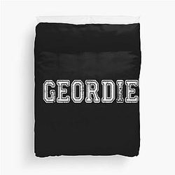 Geordie College Script Duvet Cover