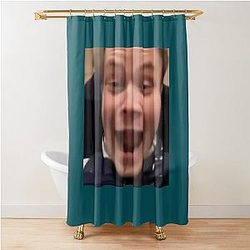 geordie greep scream black midi Clc Shower Curtain