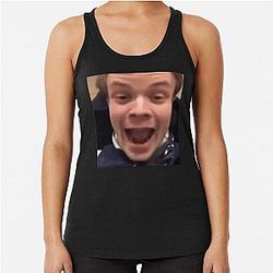 geordie greep scream black midi Clc Racerback Tank Top