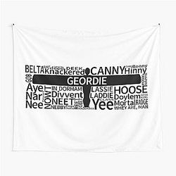 Geordie Slang Tapestry