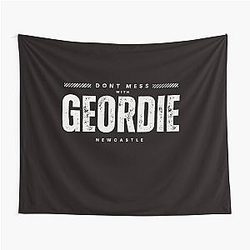 Geordie Newcastle Fan Geordie Slang Funny Newcastle Football Tapestry