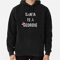 Santa Is A Geordie Pullover Hoodie