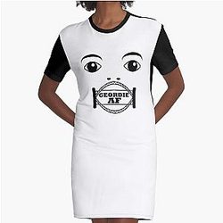 Geordie AF Graphic T-Shirt Dress