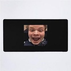 geordie greep scream black midi Clc Desk Mat
