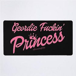 Geordie Fuckin' Princess Desk Mat