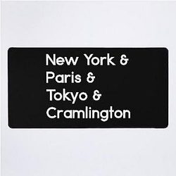 CRAMLINGTON Funny Geordie Northumberland Design Desk Mat
