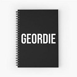 Geordie Spiral Notebook