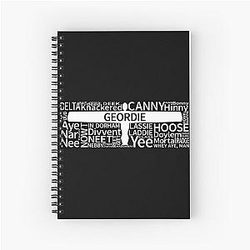 Geordie Slang Spiral Notebook