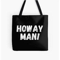Geordie slang All Over Print Tote Bag