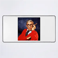 Showbiz Gentleman George Burns Mouse Pads