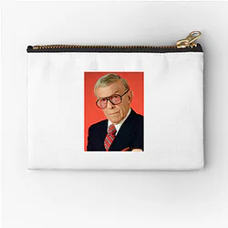Timeless Humorist George Burns Zipper Pouches