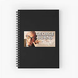 Comedy Legend George Burns Notebook