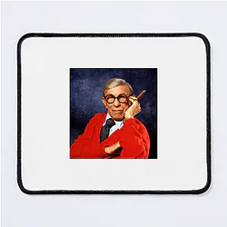 Showbiz Gentleman George Burns Mouse Pads