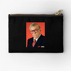 Timeless Humorist George Burns Zipper Pouches