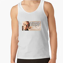 Comedy Legend George Burns Tank Tops