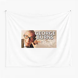 Comedy Legend George Burns Tapestries
