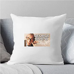 Comedy Legend George Burns Pillows Cover
