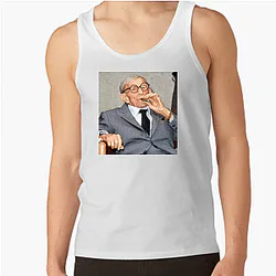 Cigar Wit George Burns Tank Tops