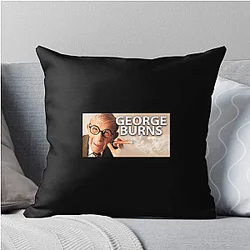 Comedy Legend George Burns Pillows Cover