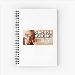Comedy Legend George Burns Notebook