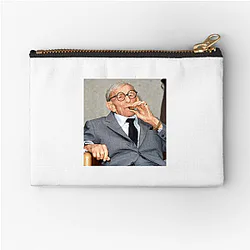 Cigar Wit George Burns Zipper Pouches