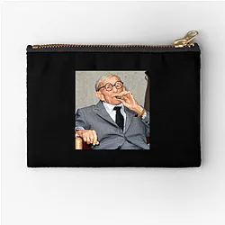 Cigar Wit George Burns Zipper Pouches