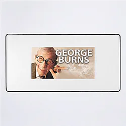 Comedy Legend George Burns Mouse Pads