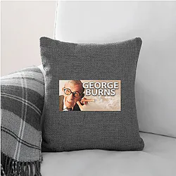 Comedy Legend George Burns Pillows Cover