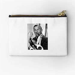 Enduring Charm George Burns Zipper Pouches