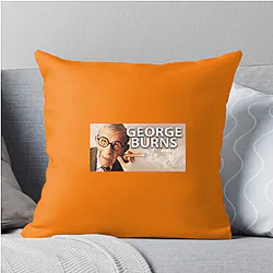 Comedy Legend George Burns Pillows Cover
