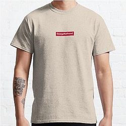 GeorgeNotFound T-Shirts - GeorgeNotFound grey Classic T-Shirt RB0906 [ID7902]