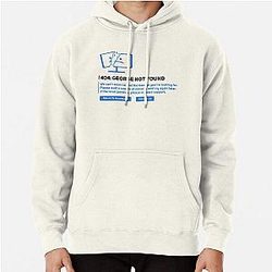 GeorgeNotFound Hoodies - GeorgeNotFound Merch 404 Pullover Hoodie RB0906 [ID8173]