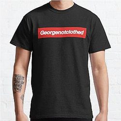 GeorgeNotFound T-Shirts - GeorgenotClothed Merch Classic T-Shirt RB0906 [ID8004]