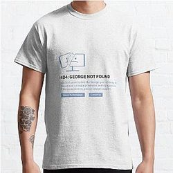 GeorgeNotFound T-Shirts - GeorgeNotFound Computer Classic T-Shirt RB0906 [ID7912]