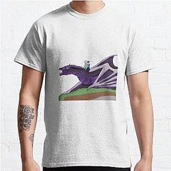 GeorgeNotFound T-Shirts - DreamWasTaken and GeorgeNotFound Dragon Classic T-Shirt RB0906 [ID7908]