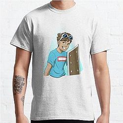 GeorgeNotFound T-Shirts - GeorgeNotFound Shield Classic T-Shirt RB0906 [ID7980]