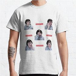 GeorgeNotFound T-Shirts - GeorgeNotFound Sticker set Classic T-Shirt RB0906 [ID7990]