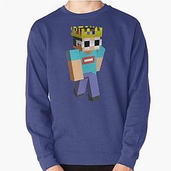 GeorgeNotFound Sweatshirts - GeorgeNotFound Glasses Funny Minecraft  Pullover Sweatshirt RB0906 [ID8311]