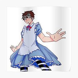GeorgeNotFound Posters - GeorgeNotFound in Wonderland Poster RB0906 [ID8626]