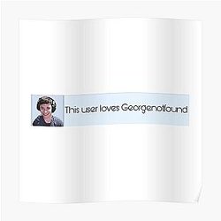 GeorgeNotFound Posters - GeorgeNotFound dream team Poster RB0906 [ID8632]