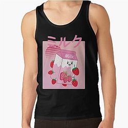 GeorgeNotFound Tank Tops - Strawberry milk shake Tank Top RB0906 [ID8763]