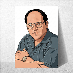 George Costanza King Of Insecurity George Costanza Posters
