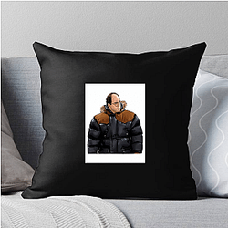 George Costanza Short Bald Powerhouse George Costanza Pillows Cover