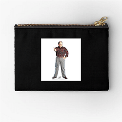 George Costanza Hardworking Professional Slacker George Costanza Zipper Pouches