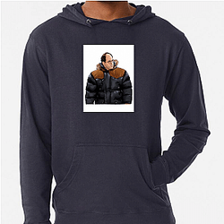 George Costanza Short Bald Powerhouse George Costanza Hoodies