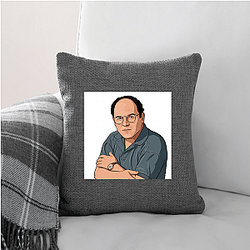 George Costanza King Of Insecurity George Costanza Pillows Cover