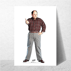 George Costanza Hardworking Professional Slacker George Costanza Posters