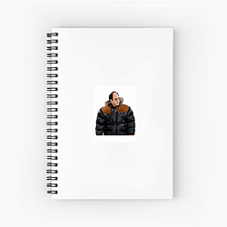 George Costanza Short Bald Powerhouse George Costanza Notebook