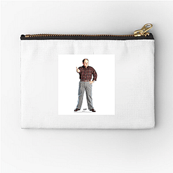 George Costanza Hardworking Professional Slacker George Costanza Zipper Pouches