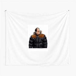 George Costanza Short Bald Powerhouse George Costanza Tapestries
